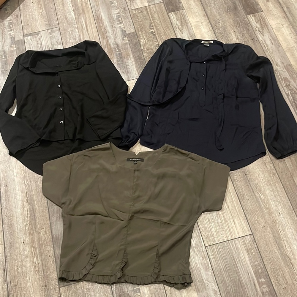 The OFFICE blouse trio!